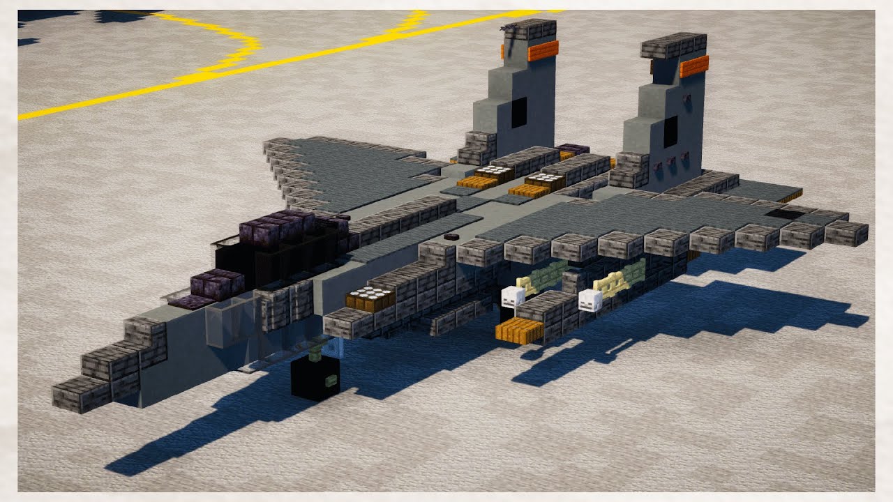 How To Build An Fighter Jet Minecraft At Elizabeth Woolsey Blog