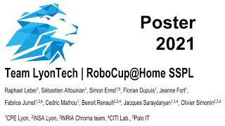 LyonTech Robocup@Home SSPL - POSTER session 2021