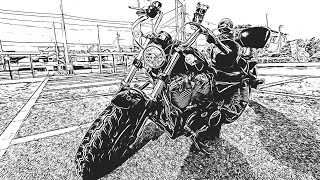 【Harley-davidson48】Belles Performanceマフラー🏍のいいところとカスタム計画✏️🗒