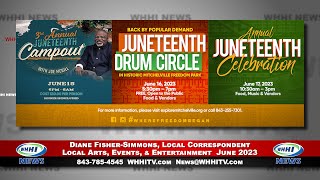 WHHI NEWS | Diane Fisher-Simmons: Local Arts, Events, & Entertainment | June 15, 2023 | WHHITV
