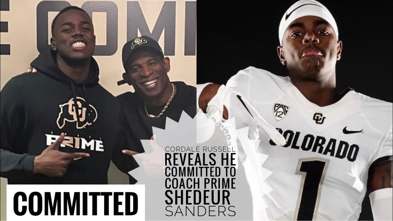 Cordale Russell REVEALS He COMMIT To Coach Prime Shedeur Sanders “WE ...