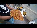 famous ram babu desi ghee paratha of agra rs. 70 only l agra street food