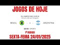 jogos de hoje sexta feira 24 01 2025 sul americano 2025 i estaduais 2025 i copa sÃo paulo 2025