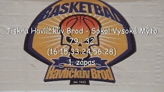 2017 1125 Basket U19 nadregion U19 _ Jiskra Havlíčkův Brod - Sokol Vysoké Mýto _ 1Z