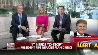 Donald Trump outlines his plan to deal with refugees