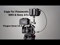 Fhugen Honu Camera Cage V2.0 for Panasonic GH4, GH3, and Sony A7s