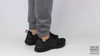 Nike Presto Triple Black On feet Video at Exclucity