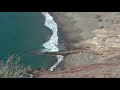 la tejita beach and red mountain in tenerife canary islands spain