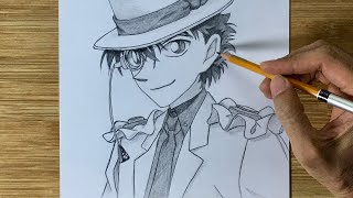 How to Draw Simple Anime | How To Draw Kaito Kid Easy #326 | Cong Dan Art