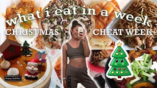 CHRISTMAS CHEAT WEEK *What I Eat in a Week* (holiday edition) | Eating Everything I Want for a Week