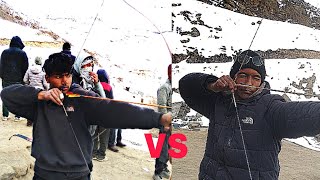 traditional archery match..Horkar Apati VS Gongsar Barchey🎯🎯🎯🎯🎯🎯🎯🎯🎯