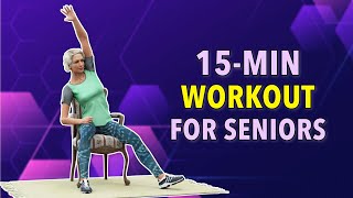 15-MIN WORKOUT FOR SENIORS: EXERCISES AT HOME