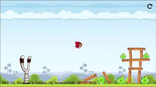 XUI2D Angry Birds Example