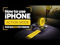 How to use iPhone 14 ACTION Mode