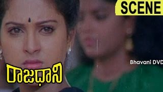 Mukka Narasinga Rao Came To Vinod Kumar House | Rajadhani Telugu Movie Scenes |