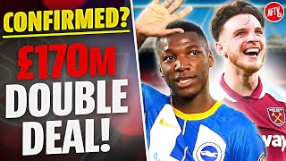 £170M DOUBLE TRANSFER DEAL! Declan Rice & Caicedo BOTH Wanted!