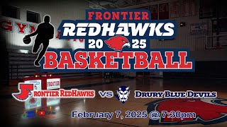 Frontier Regional School Boys Basketball vs Drury