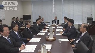 与野党が憲法の審議を再開へ　約1年5カ月ぶり(16/10/28)