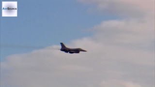 F-16 Fighting Falcon Bombing & Strafing Range