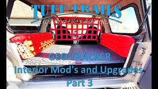 S2 E9 Geo Tracker Interior Mod's and Upgrades Part 3 #offroad