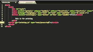 14 JavaScript and Jquery tutorial - External Files