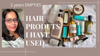 Reviewing all the Hair Care Products I used + simple tips I follow to control dandruff and hair fall