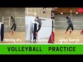 Jump Serve + AcuSpike 4's | Volleyball Practice (11-20-20)