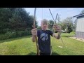 Primitive bow and spear build.