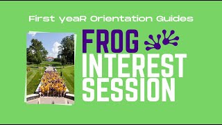 2023 FROG Interest Session