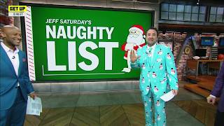 Jeff Saturday’s Top 5 NFL teams on the Naughty List this season 📝👀 | Get Up