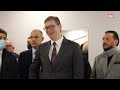 predsednik republike srbije aleksandar vučić prisustvovao otvaranju kliničkog centra srbije