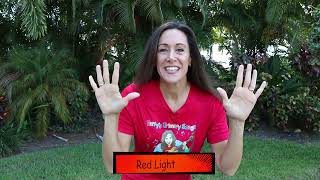 Learn Red Light Green Light Game for Children Kids Video by Patty Shukla Freeze Game