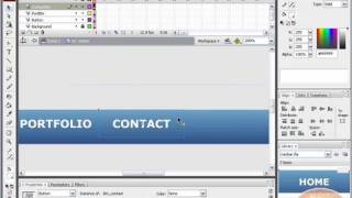 Actionscript 3.0 Flash Navigation Bar!