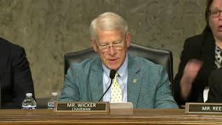 Chairman Wicker Leads SASC Hearing on USEUCOM and USTRANSCOM posture for FY 2027