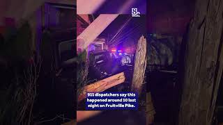 Crash in Lancaster County snaps utility pole, temporarily closes Fruitville Pike.