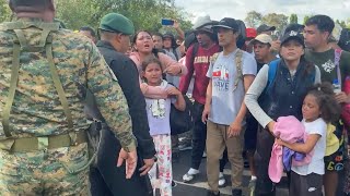 Caravana de migrantes quiere regresar a Venezuela por temor a Trump | AFP