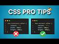 CSS Experts Reveal Pro Tips You Never Knew Existed