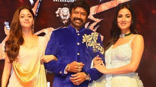 Balayya Hilarious Fun With Sonal Chauhan & Vedhika @ Ruler Pre Release Event | NTV ENT