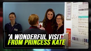 UK's Princess Kate thanks staff at Royal Marsden for cancer treatment