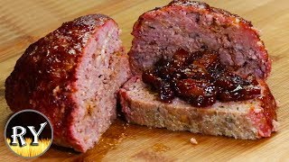 Smoked Mini Meatloaf With BBQ Bacon Jam