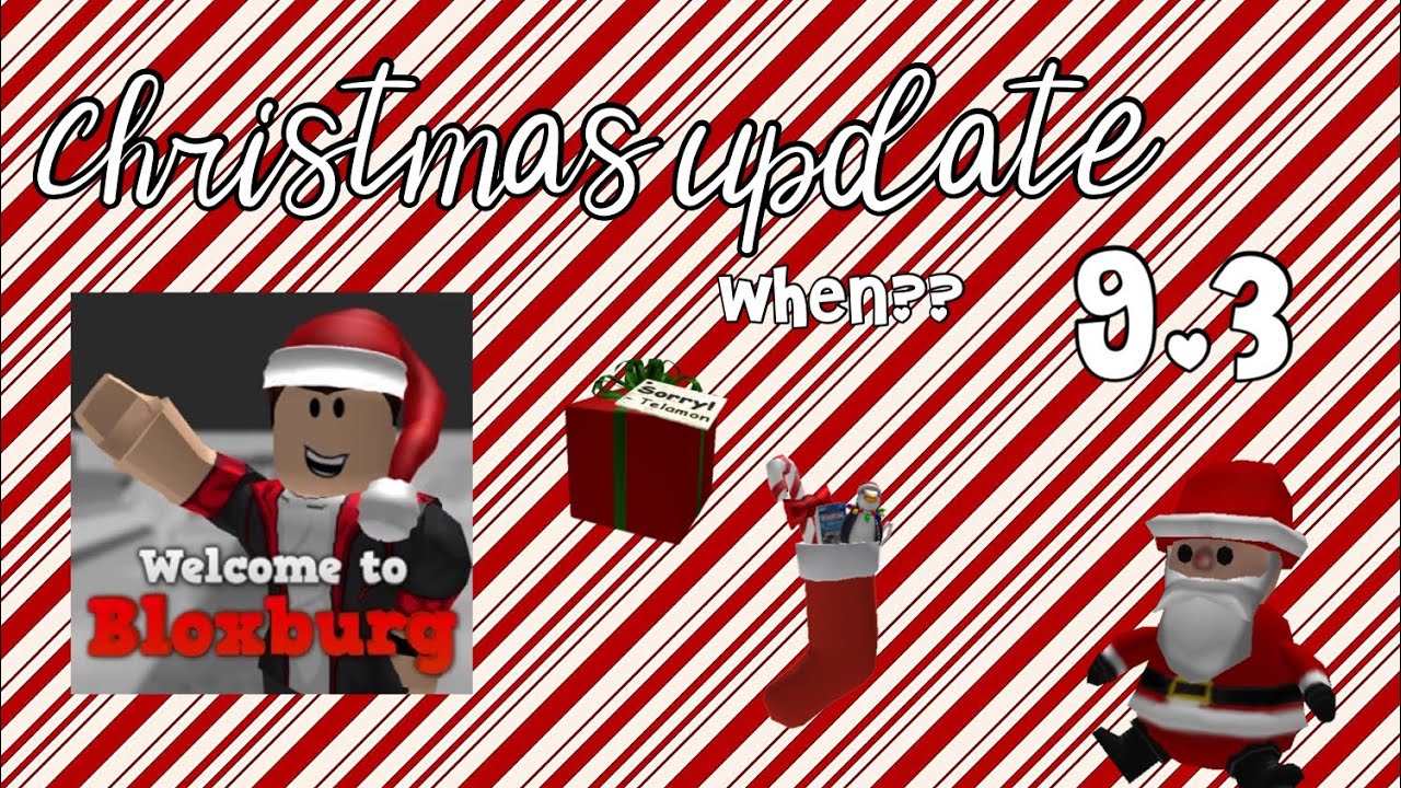 BLOXBURG CHRISTMAS UPDATE (release Date) - YouTube