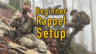 Beginner Setup for Rappelling