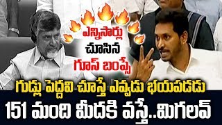 కళ్ళు పెద్దవి చేసి గుడ్లు బయటికి పెడితే ఎవ్వడు భయపడడు దించు🔥🔥 | Epic Scene Of YS Jagan In Assembly