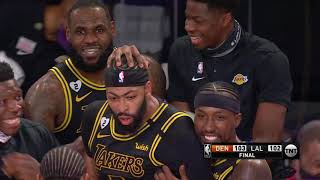 Anthony Davis Wins it at the Buzzer - Game 2 | Nuggets vs Lakers | September 20, 2020 NBA Playoffs