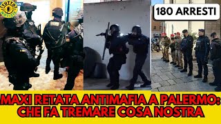 Maxi operazione antimafia a Palermo: 180 arresti, stroncata la nuova Cosa Nostra