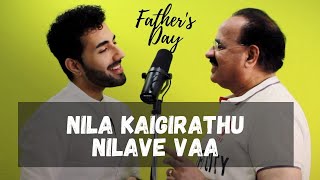 Nila Kaigirathu x Nilave Vaa | Dad and Son | AR Rahman, Ilayaraja | SP Balasubramaniam, Hariharan
