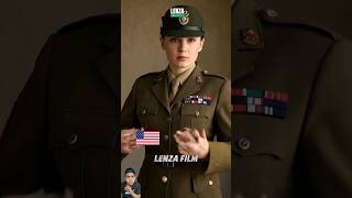 beautiful female soldiers from various countries #military #army #ai #shorts