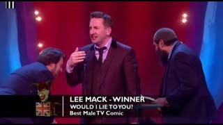 Best Male TV Comic: Lee Mack | British Comedy Awards 2012