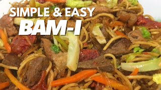 Super Easy Pancit Bam-i Recipe | Stir-Fried Noodles | Pansit Bisaya