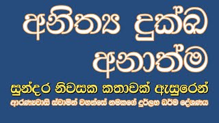 462 : අනිත්‍ය, දුක්ඛ, අනාත්ම | ආරණ්‍යවාසි ස්වාමින් වහන්සේ නමක් සමග කරන දුර්ලභ ධර්ම සාකච්ඡාව